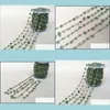 Chaînes Naturel Vert Pierre Cristal Chips Bijoux Trouver Collier Chaînes Or Couleur DIY Bracelet Faisant Lz25 Drop Livraison 2022 Findin Dhmyw