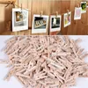 Kleidung Lagerung 10/20/50 Stücke Natürliche Mini Frühling Holz Clips Kleidung Po Papier Peg Pin Wäscheklammer Handwerk Party Hause Dekoration Großhandel