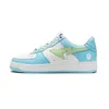 Bapestas BapeSta Baped Ape Heren Loopschoenen Patent Blauw Oranje Groen Zwart Wit Pastel Camo Beige Suède Heren Trainers Sport Sneakers Plateauschoen 36-45