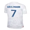 BENZEMA 22/23 MBAPPE GRIEZMANN voetbalshirt Frenchss KANTE POGBA ZIDANE GIROUD MATUIDI Kimpembe VARANE PAVARO uitrusting Maillot de voetbalshirt Heren kindertenue Set