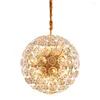 Ljuskrona blommor design sovrum guld ljuskrona led hanglamp ac110v 220v matsal armaturupphängning