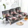 Housses de chaise Plaid élastique sans accoudoir Housse de canapé pour salon Couvre-lit sur le lit Pas de mains courantes Deux places Tout compris Tout