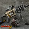 2022 Ny AAC Soft Bullet Shell Ejection Toy Gun Elektrisk manual 2 lägen Skyttemodell Launcher Rifle Sniper Gun För vuxna Pojkar Barn CS