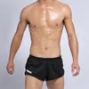 Running Shorts Men's Workout Gym Loose Sports Polyester Breeches 2 In 1 Jogging Sportswear Male Training Trunks