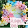 Party Decoration Party Decoration Aroon Balloons Garland Latex Ballons Arch Happy 1St Birthday Decor Kids Adt Wedding Baloon Chain O Dhntz