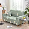 Chair Covers Pajenila 3 Seater Sofa Cover Green Little Daisy Big Sofas For Living Room Sectional Elastic Couch 1/2/3/4Seater ZL279