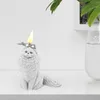 Strumenti di cottura Stampi per candele 3D per gatti Stampo in silicone realizzato con candele fai-da-te per uso alimentare Saponi Torte Budini Cioccolatini e altro