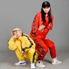 Wear Hip Hop Costumes féminins Men Men Jazz Team Performance Vêtements Adults Street Dance tenue Modern Rave 7 Colors DN5394