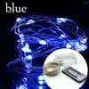 Strings Battery LED STARRY String Lights Fairy Micro Copper Wire 13Key RF Remote for Party Christmas Wedding