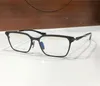 Neue Modedesign-Quadrat-Titanrahmen-optische Brille 8001 Vintage-Einfachstil-High-End-Brille mit Box für verschreibungspflichtige Brillengläser