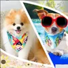 Other Dog Supplies 20 Pack Holiday Dog Bandanna Scarf Summer Hawaii Easter Independence Christmas Pet For Small Medium Large Dogs Pe Dhhov