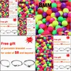 Other Top Quality 100Pcs Mixed Candy Color Acrylic Rubber Beads Neon Matte 8Mm Round Spacer Loose Fit Jewelry Handmade Diy Drop De3380369