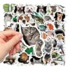 50 PCS Étanche Planche À Roulettes Autocollants Dessin Animé 3D Animal Pour Voiture Ordinateur Portable Ipad Vélo Moto Casque PS4 Téléphone Enfants Jouets DIY Stickers Pvc Guitare Autocollant