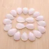 Piedras preciosas de cuarzo rosa natural Lágrima 13x18 mm Cabujón Sin agujero Granos sueltos para hacer joyas de bricolaje Pendientes Pulseras Collar Anillos Accesorios U3039