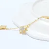 Strand 925 Strling Silver Star Friendship Bracelets For Girls Starfish Bangle Luxury Party Wedding Jewelry B257