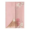 Curtain Japanese Door Printed Partition Kitchen Doorway Decorative Drapes Cafe Restaurant Decor Washable Entrance Half-Curtain