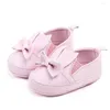 Pierwsze spacerowicze 2022 The Princess Bow Baby Shoes Sofe Sole Girl