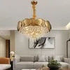 Kroonluchters kunstontwerp led kroonluchter verlichting voor woonkamer creatief huisdecor goud kristallen verlichting fixtur luxe interieur decoratielampje
