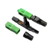 Glasvezelapparatuur 50-300 pcs Ftth SC Single-modus APC Quick Connector Fast Connecto Telecommunicatieniveau