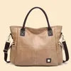 moda Estilo simple que restaura formas antiguas HBP bolso de lujo de gran capacidad un hombro. Bolsos de señora bolso de mujer taschen de cuero