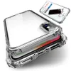 Casos de telefone transparentes para iPhone 14 13 12 11 Mini Pro Max XS XR 8 7 Plus TPU Protetive Profact Chegar Clear Case Tampa