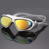 Goggles плавательные очки против бокал бассейн Очинки Водонепроницаемые регулируемые дайвинг с носовым зажимом L221028