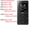 MP3 MP4 Players Bluetooth player Built in Speakers Metal hifi portable mp3 music e book voice record fm radio video 221101