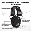 Fones de ouvido Walker's Razor Slim Eletrônico Muff Tiro Eletrônico Earmuff Tático Caça Audição Protetor Headset 221101