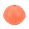 Ferramentas de sorvete Futebol Caso único Mold Ball Ball Mods Mods Whisky Cocktail Cube Ice Kitchen Baking Tools Diy 220610 Drop D DHTVM