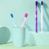 Toothbrush 8pcset Family Version Color To Protect Gum Health Oral Cleaning Adult Soft Hair Couple 221101