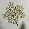 Föreställningar 6,5 cm självhäftande Chenille-bokstäverlappar grekiska bokstäver Broderad lapp Guldglitterkant Alfabetapplika klistermärke för kläder DIY Craft