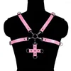 Belts Leather Belt Womens Sexy Body Harness Bondage Lingerie Strappy Tops Hollow Bra Punk Goth Fetish Exotic Apparel Party Dance Wear