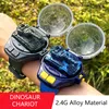 ElectricRC Car Watch Control Mini RC Dinosaur Tank Form 24g Remote Electric LED Gift for Boys Kids on Birthday 221101