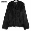 Women's Fur Faux LET-SETTING Leather grass fur faux coat Washed women jackets imitation fashion waistcoat T221102