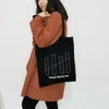 Evening Bags Line Square Canvas Bag Handbag Lady Shopping Student Book