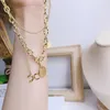 Luxury Double Layer Pendant Necklace Classic Charm Design Fashion Style Jewelry Trend Young Style Accessories Foundation Versatile6068625