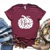 Boo Pumpkin Halloween Print Tops Women Hipster Funny T-shirt Lady Yong Girl 6