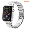 Bling Bands Banden compatibele Apple Watch Band 38mm 40mm 41 mm 42 mm 44 mm 45 mm Women Iwatch SE Serie 8 7 6 5 4 3 2 1 Gedely sieraden metalen polsbandriem Diamantstorting