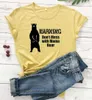 Mama Bear Mom Momothers Tee Kids Funrge T Shirt Młoda matka Dni Koszulki