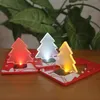 Portable Unique Design Folding Pocket Card LED Christmas Tree Night Light Lamp Bulb Novelty XMAS Gifts decor LED lights DH98