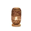 Table Lamps Vintage Modern Rattan Rope Decorative Lamp For Bedroom Living Room Night Light Home Deco Creative Desk Plu