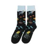 Chaussettes homme Animal homme équipage décontracté coton hommes chaussette dessin animé Sox Standard mode nouveauté hommes automne classique adulte Calcetines Hombre