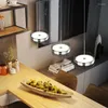 Подвесные лампы Современная столовая светодиодная светловая кухонная лампа Decoratio спальня спальня домашний крытый подвесной освещение