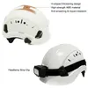 Защитный шлем Goggles Строительный шляп для подъема для верховой езды защитный шлем на открытом воздухе рабочие спасательные шлемы ABS