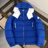 Designer Mens Down Parkas Ricorso ricamato Stand da contrasto femminile Collar Hat Hat Hat Winter Jacket Couple Cupped C249B della coppia di Coppia di Coppia