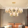 Подвесные лампы скандинавской спальни минималистская постмодерка