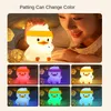 Luzes noturnas RGB Light Child Birthday Christmas Presente de Natal colorido