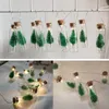 Strings Christmas Tree Glass Jar Light Battery Fairy String With Bottle For Decoration Halloween Party Birthday Decor