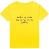 Nobody Is Like You Spanische Damen T-Shirts Tops Lässiges ästhetisches Grafik-T-Shirt