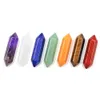 Party Favor Quartz Helende kristallen Wands gepolijste getrumpte stenen Bulk Natuurlijke zeshoekige gerichte Reiki Energy Balancing Meditatietherapie Chakra Wand KD2